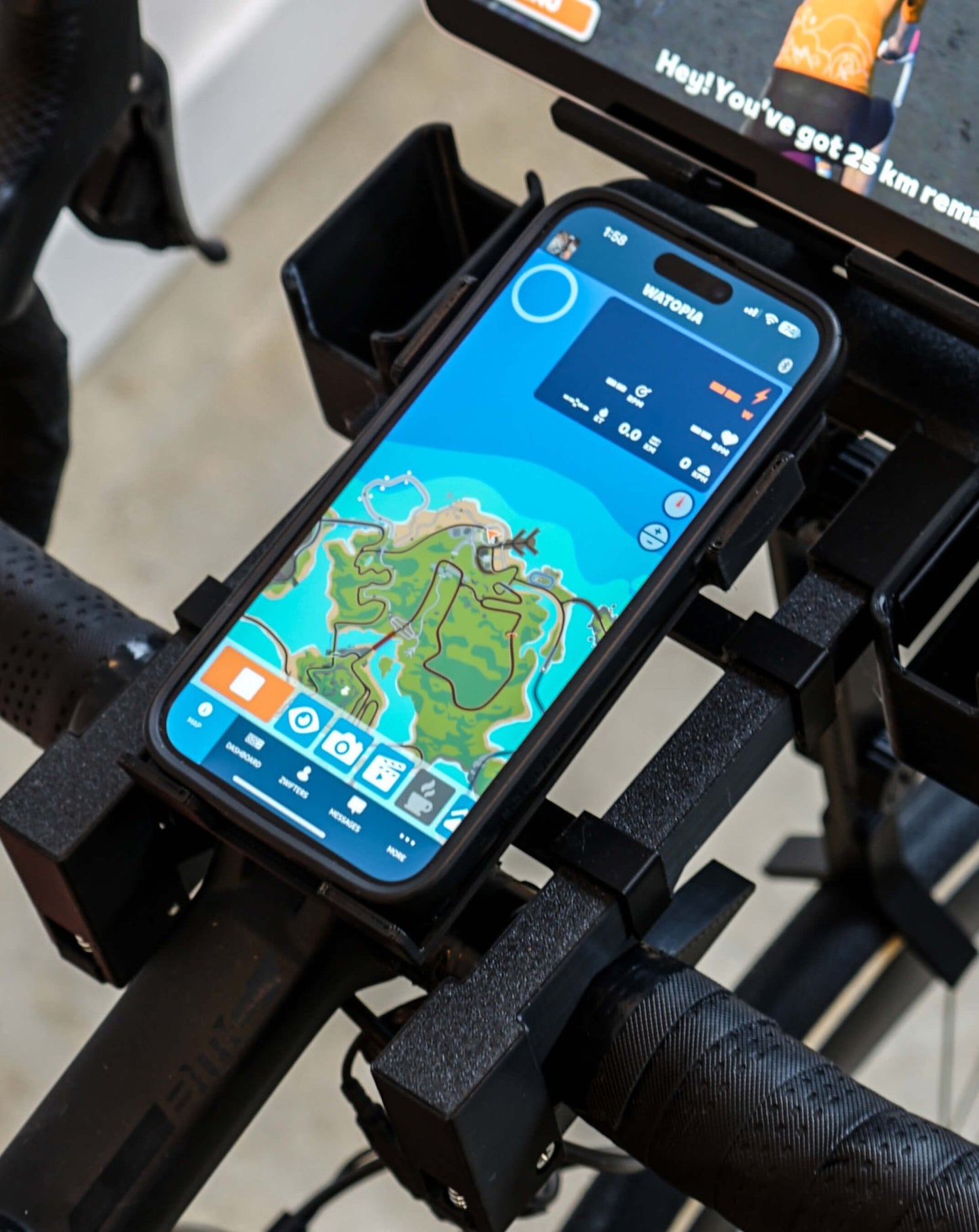 Clip & Play Indoor Cycling Cockpit - Le - Code - Morse.CC